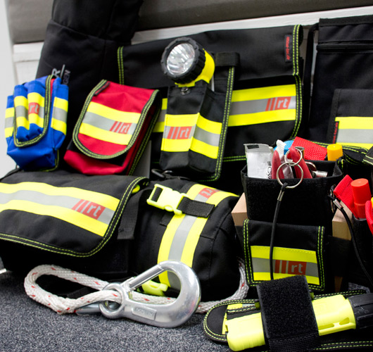 Feuerwehr Holster Rettungsmesserhalter Atemschutzholster Profi Ausrüstung THW 