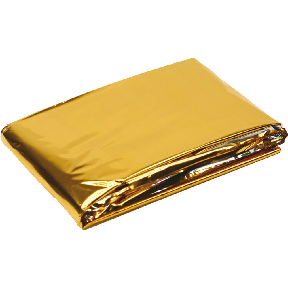 SIRIUS Rettungsdecke, silber/gold, Maße 210 x 160 cm