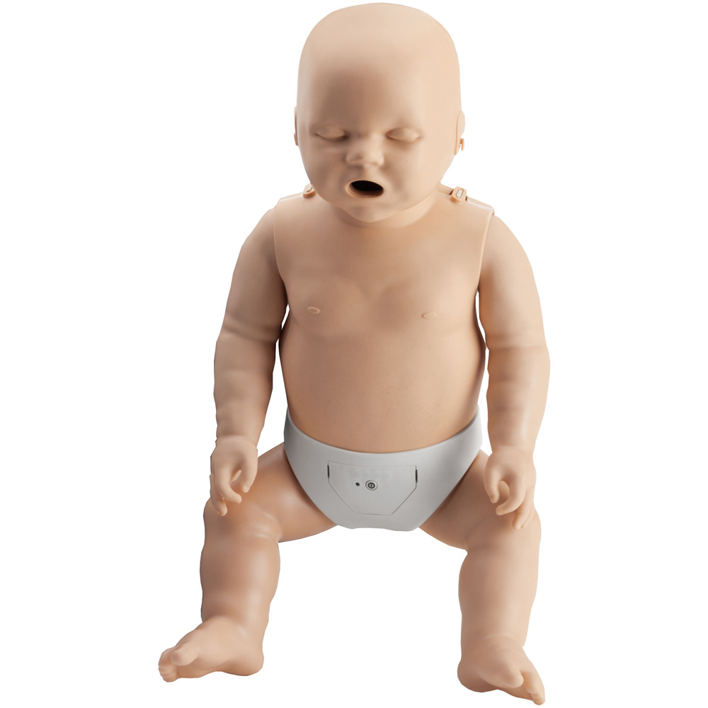 CPR Training Dummy Baby, with display function, weight 3.7 kg