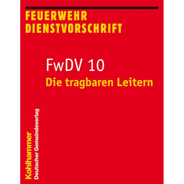 FwDV 10 Die tragbaren Leitern