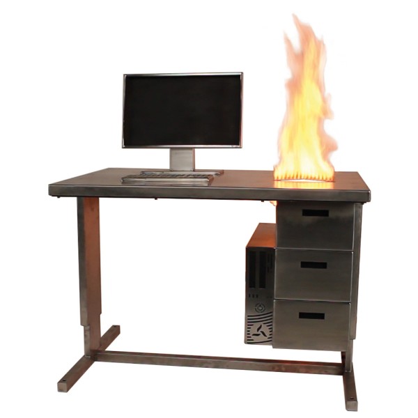 FireSales Schreibtisch