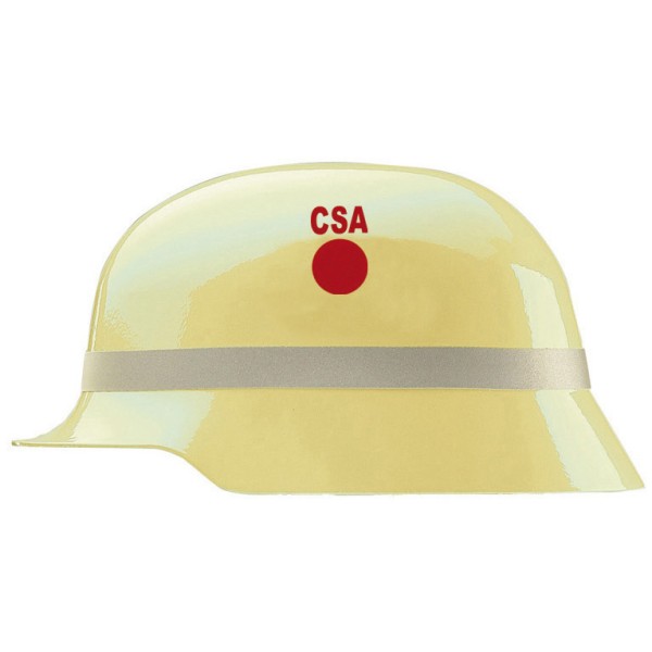 Kennzeichnung Atemschutzgeräte- und CSA-Träger rot